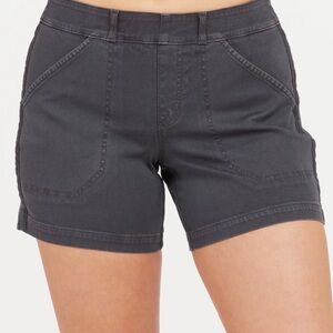 SPANX Dark Gray Jean Shorts